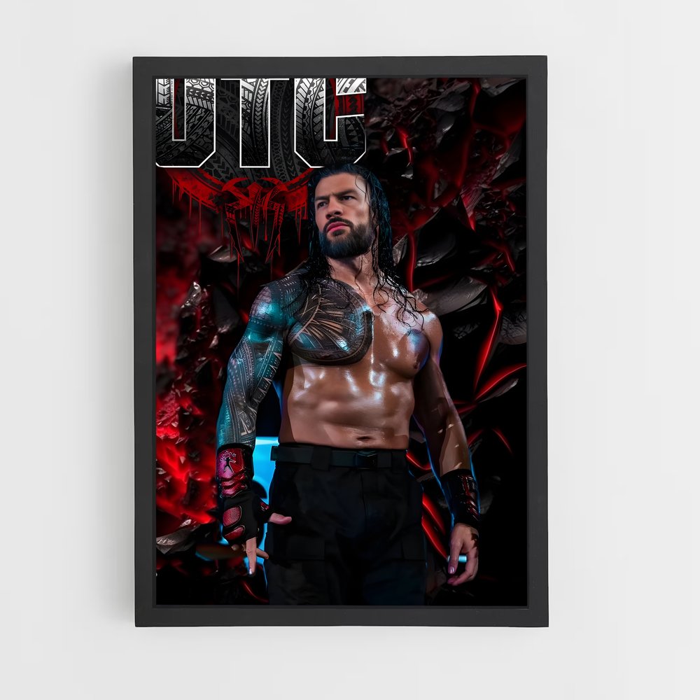 Poster Roman reigns effets (vue 2)